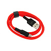 Кабель USB VIXION Type-C K27c 4665306929293 (1м) красный VIXION 4665306929293
