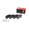 Колодки передние тормозные BREMBO p44028