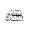 Комплект прокладок Chevrolet Aveo 1.2 PARTS-MALL pfcn005
