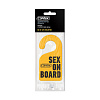 Ароматизатор лист SEX ON BOARD 7гр CONTEX 8365337