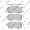 Колодки тормозные передние HI-Q sp2012
