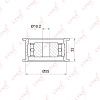 Ролик обводной ремня ГРМ ВАЗ 2112 LYNX LYNXAUTO pb3011