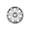 Колпак колеса R 15 серебристый карбон к-т 4шт  LION lw1501
