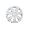 Колпак колеса R 15 белый глянец карбон 2шт к-т LION lw1503