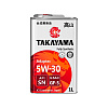 Масло моторное TAKAYAMA 5W30 SAE ILSAC API SN GF-5 ж/б 1л TAKAYAMA 605584