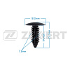Клипса крепежная ZEKKERT ZEKKERT be1203