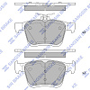 Колодки тормозные передние SANGSIN BRAKE sp4298