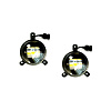 Противотуманка ГАЗель-Бизнес ДИОД 3LED 30W белый-желтый к-т NN 406yw