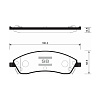 Колодки тормозные передние SANGSIN BRAKE SP2253 HI-Q sp2253